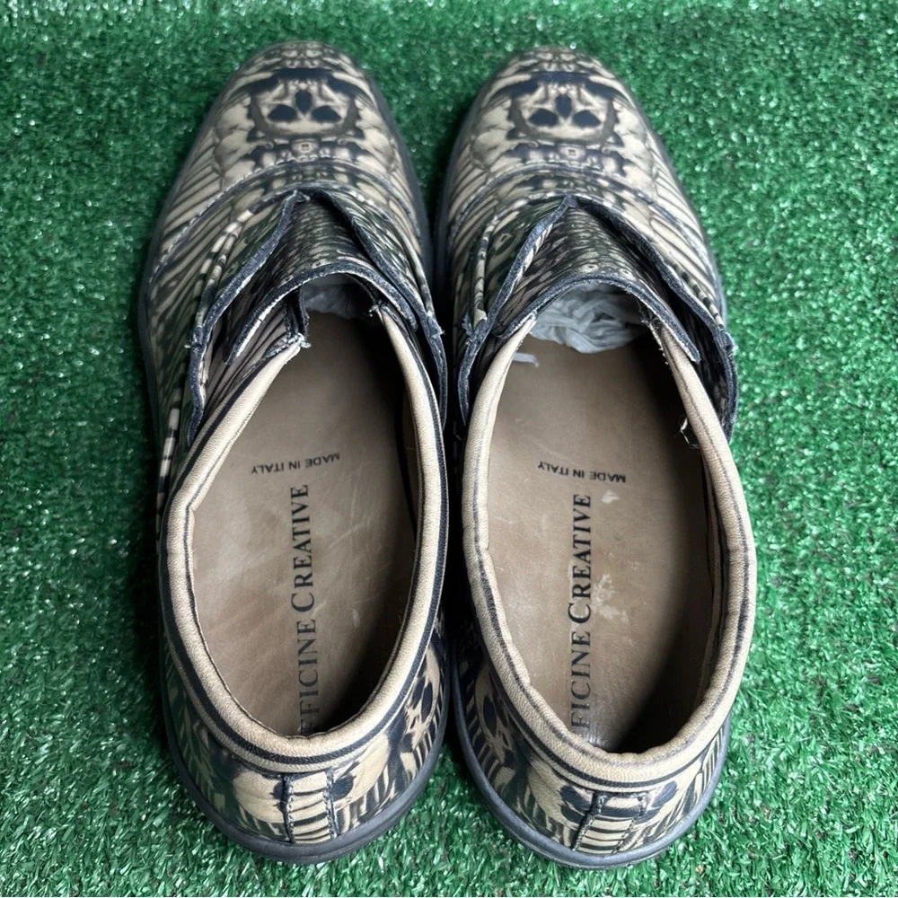 Officine Creative Mens Leather Sneakers Made in Italy Size US 13 /‎ EU 46